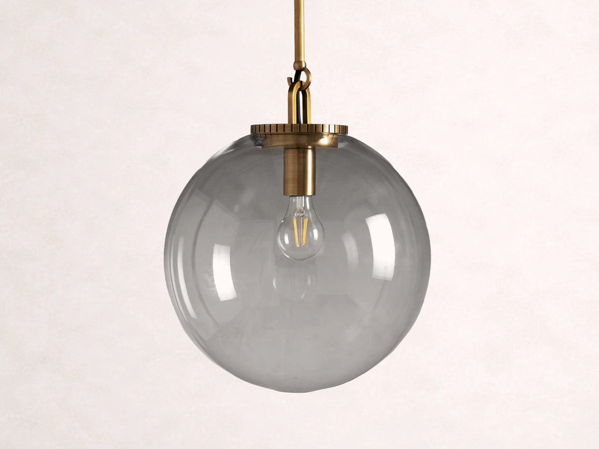 Wescott Globe Pendant with Rod