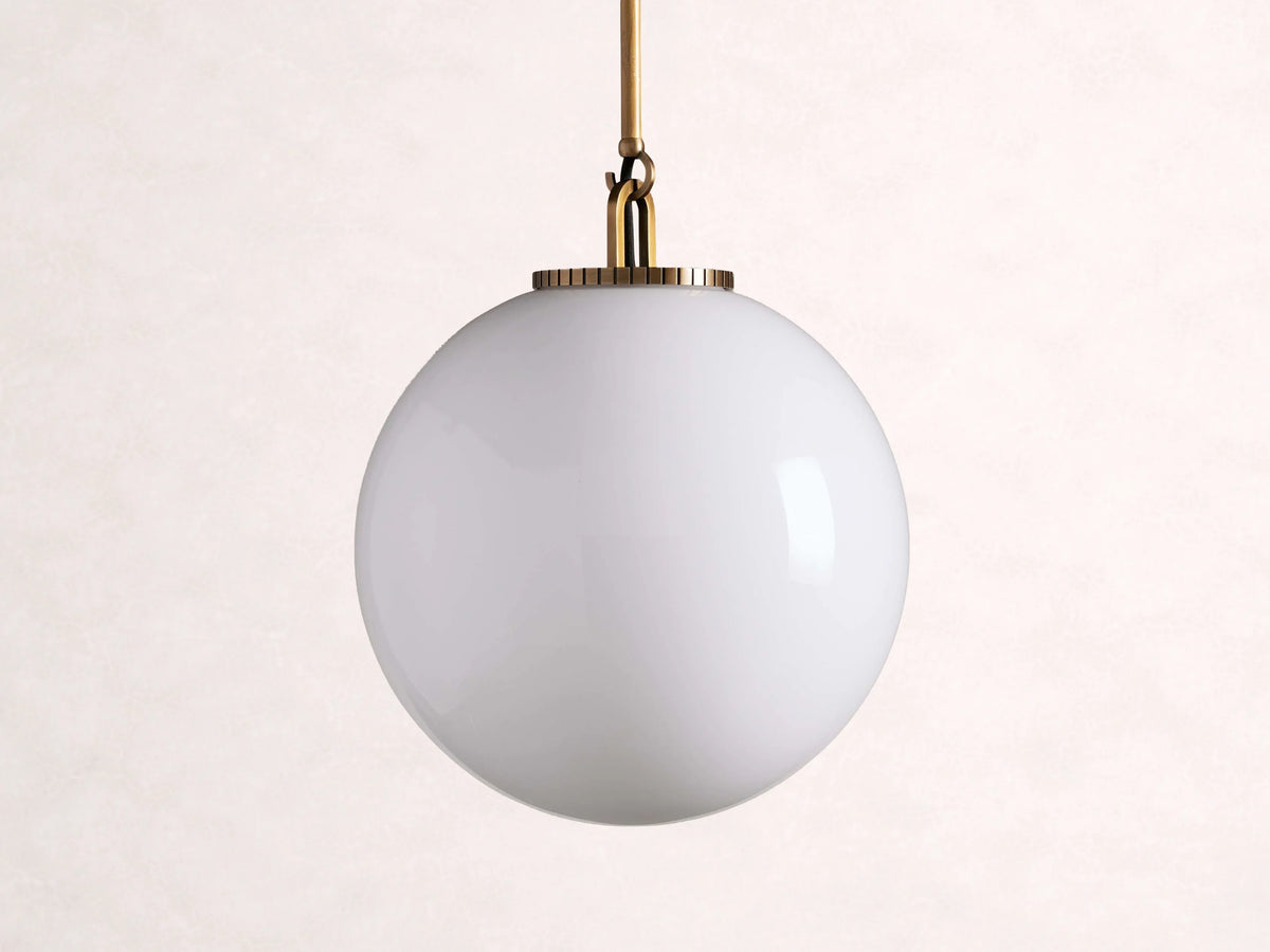 Wescott Globe Pendant with Rod