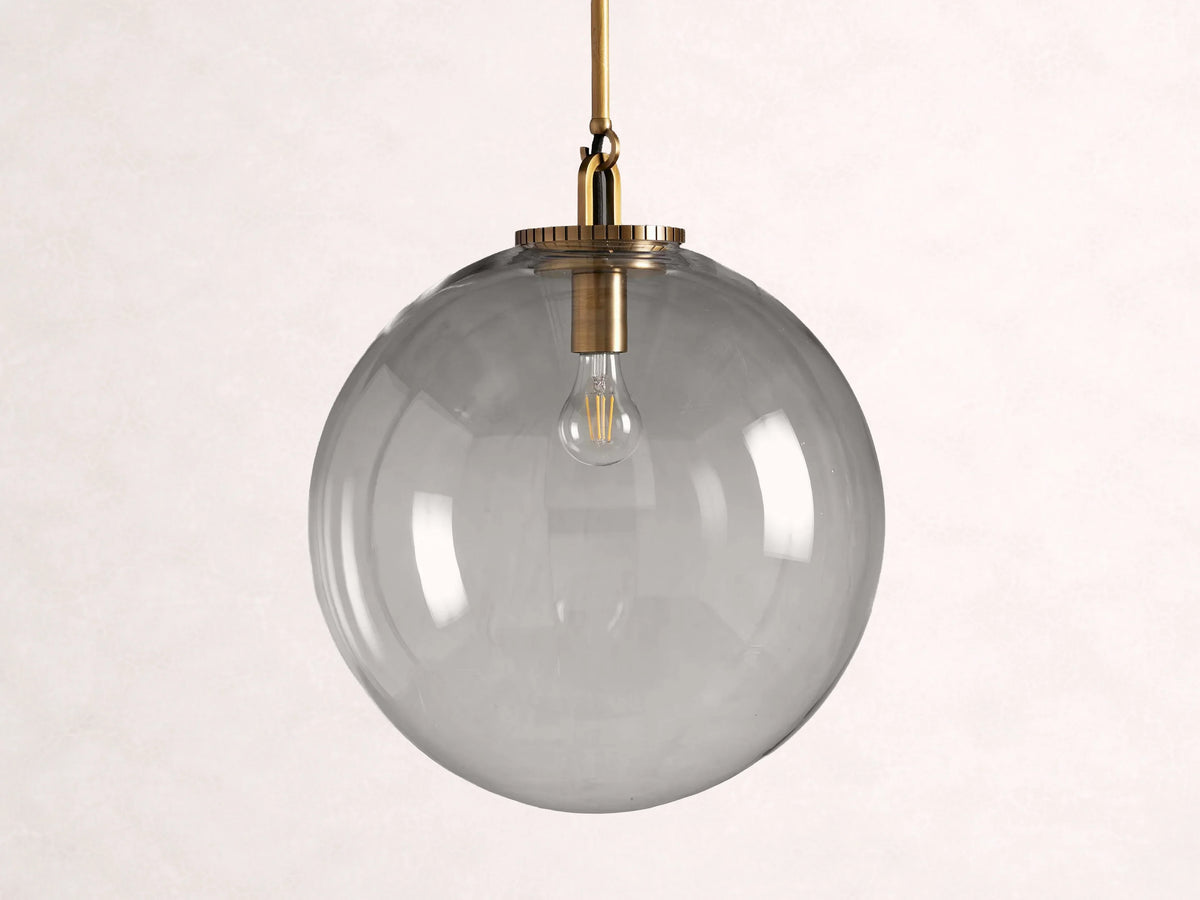 Wescott Globe Pendant with Rod