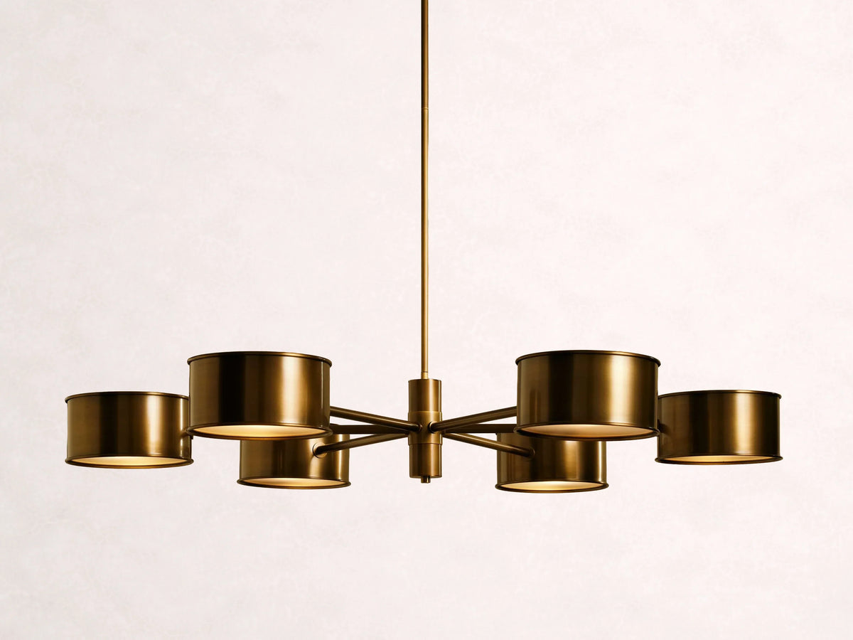 Daphne Metal Round Chandelier