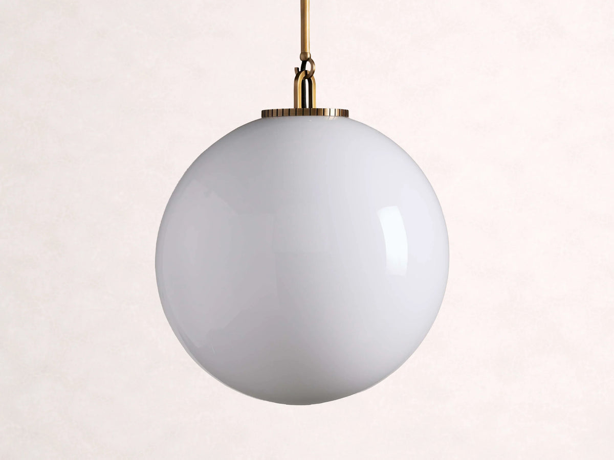 Wescott Globe Pendant with Rod