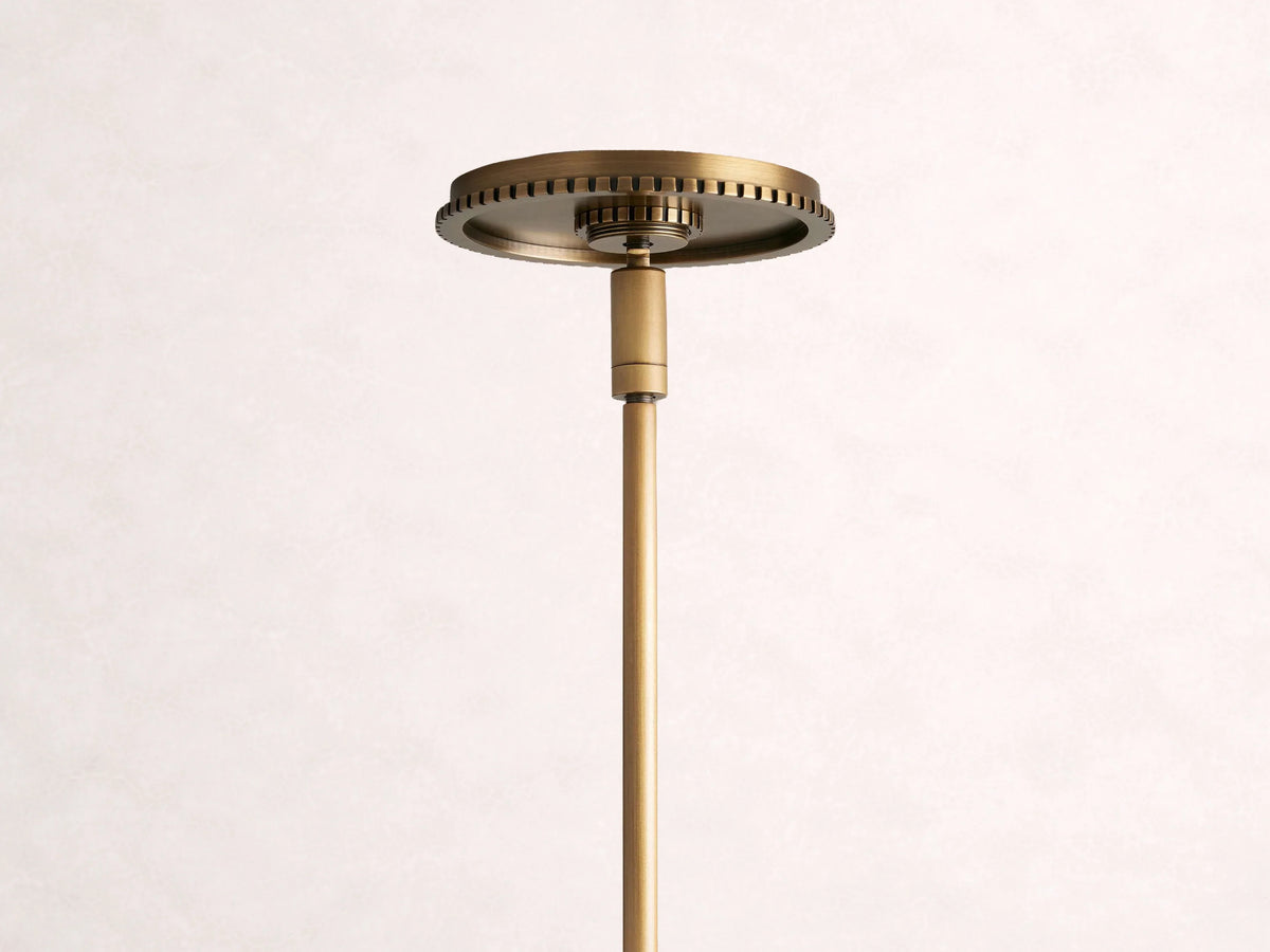 Wescott Globe Pendant with Rod