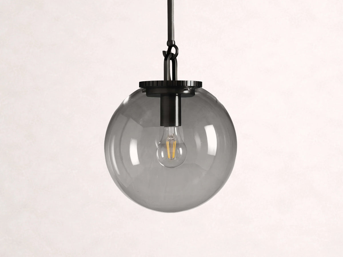 Wescott Globe Pendant with Rod