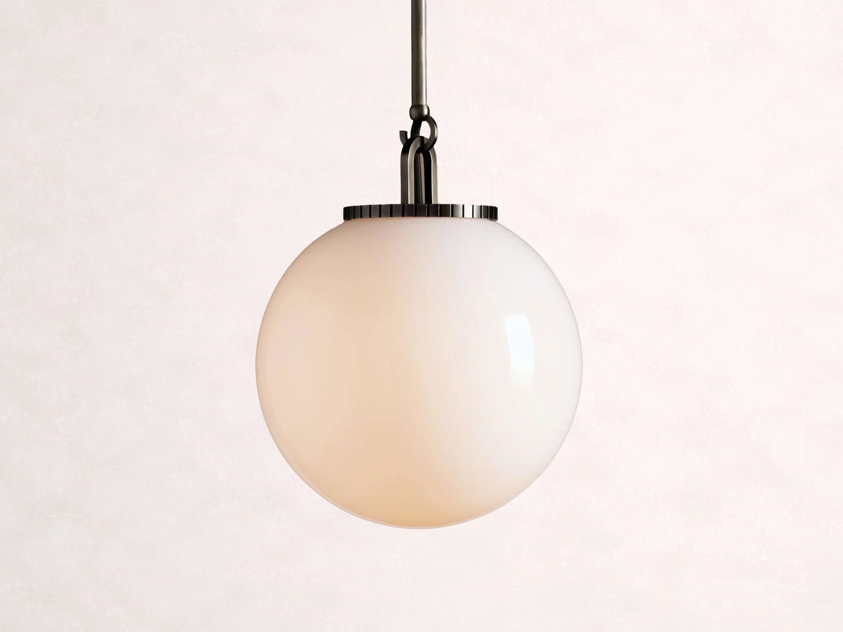Wescott Globe Pendant with Rod