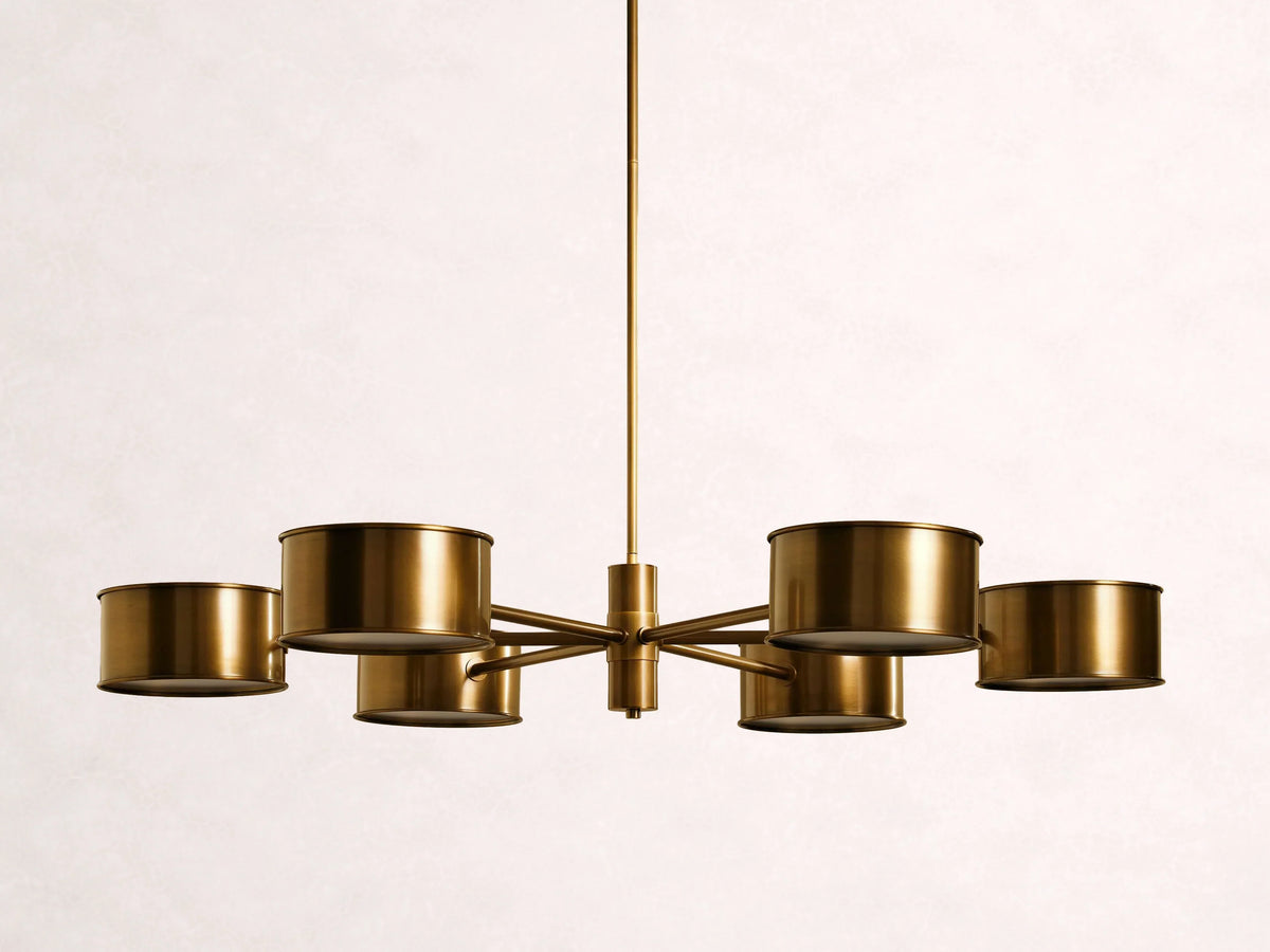 Daphne Metal Round Chandelier