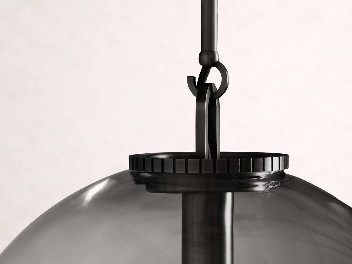 Wescott Globe Pendant with Rod
