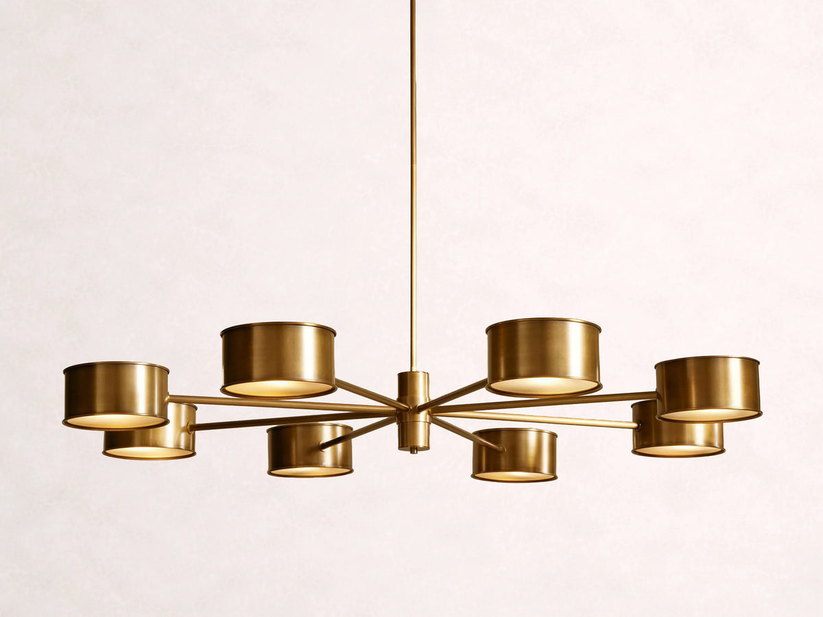 Daphne Metal Round Chandelier