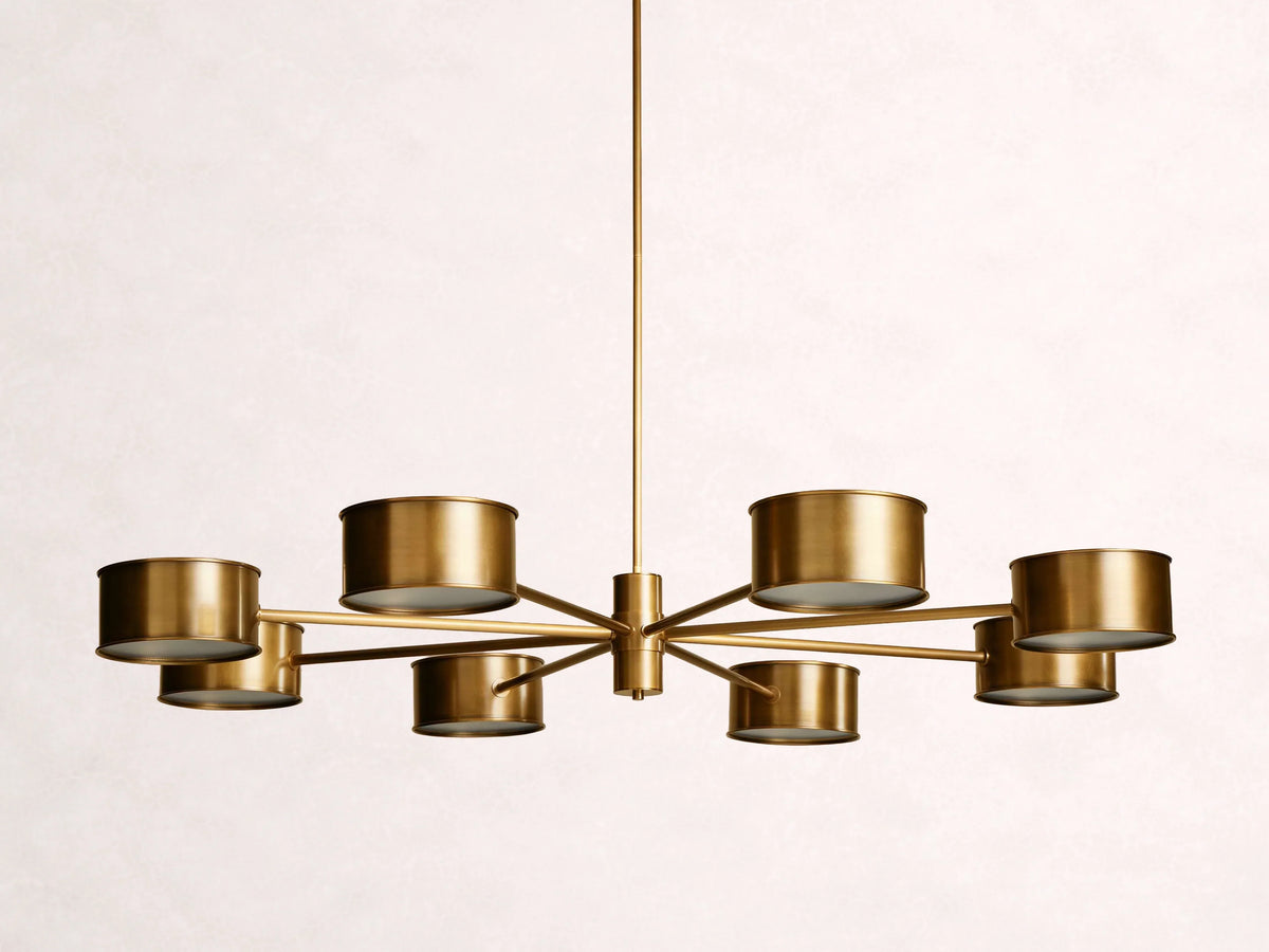 Daphne Metal Round Chandelier