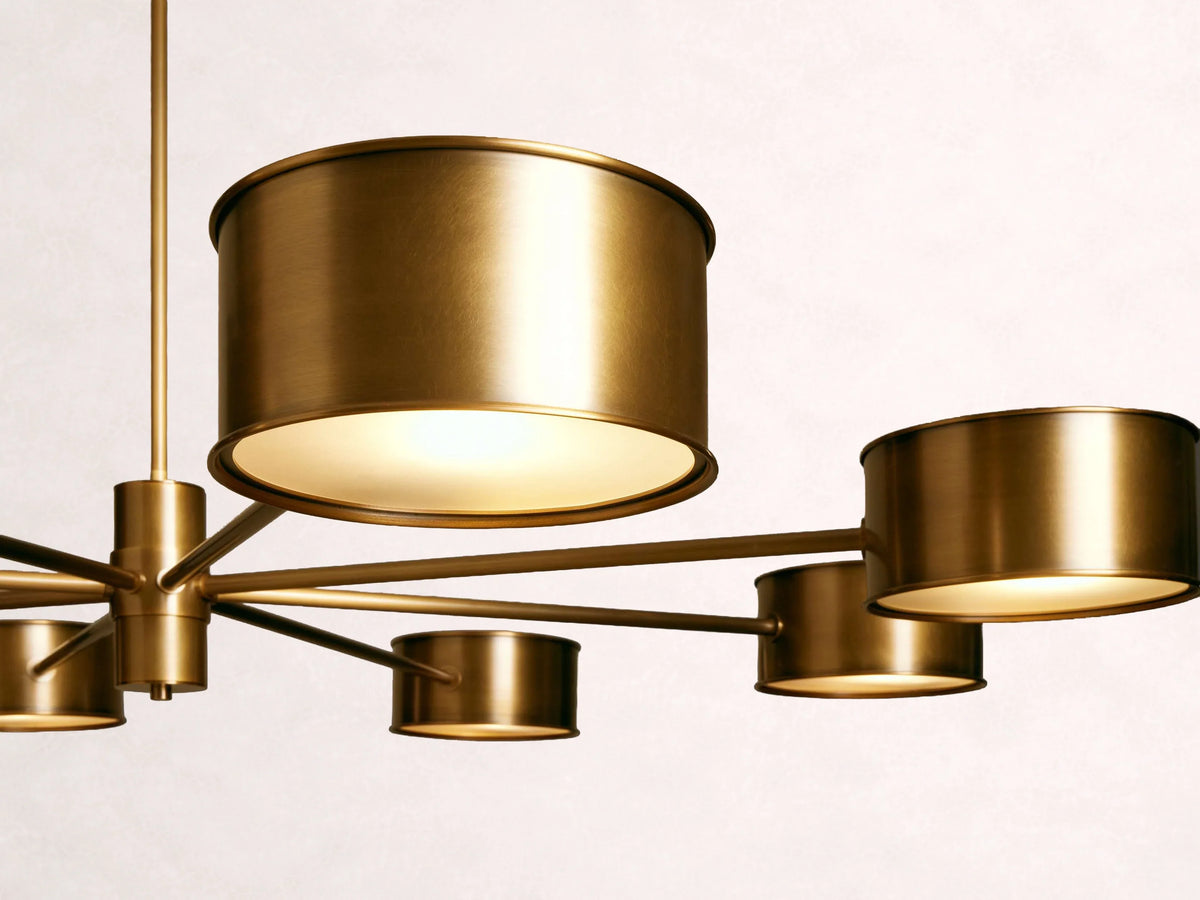 Daphne Metal Round Chandelier