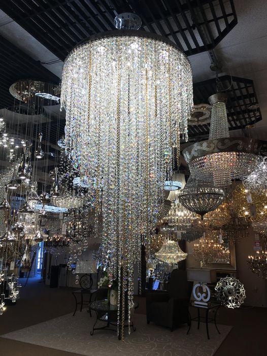 Modern Light Luxury Crystal Tassel Chandelier for Staircase / living Room