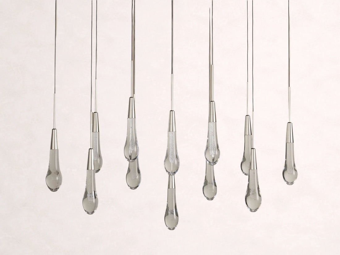 Soltaire Crystal Linear Chandelier 37-Inch50-Inch60-Inch70-Inch87-Inch120-Inchw