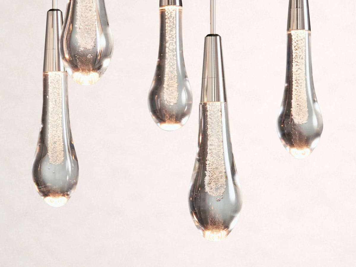 Soltaire Crystal Linear Chandelier 37-Inch50-Inch60-Inch70-Inch87-Inch120-Inchw