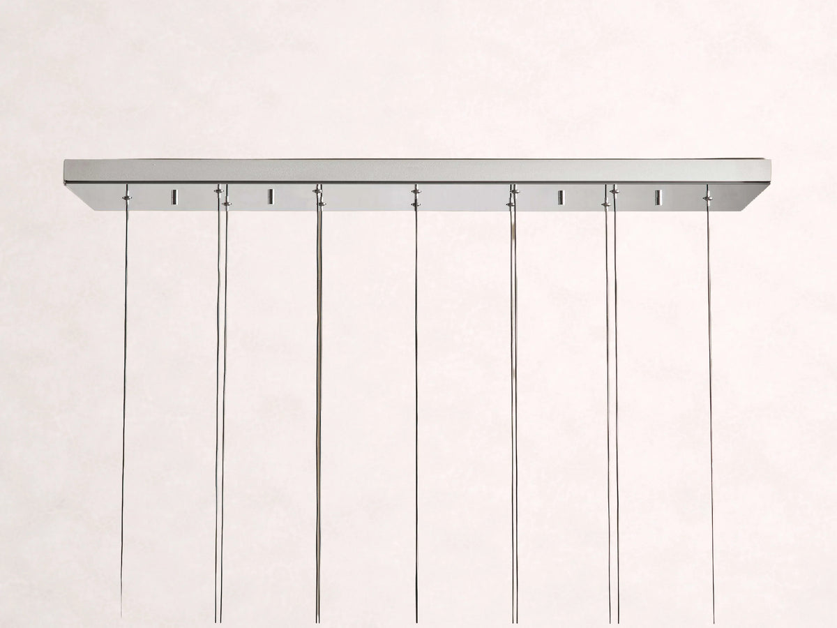 Soltaire Crystal Linear Chandelier 37-Inch50-Inch60-Inch70-Inch87-Inch120-Inchw