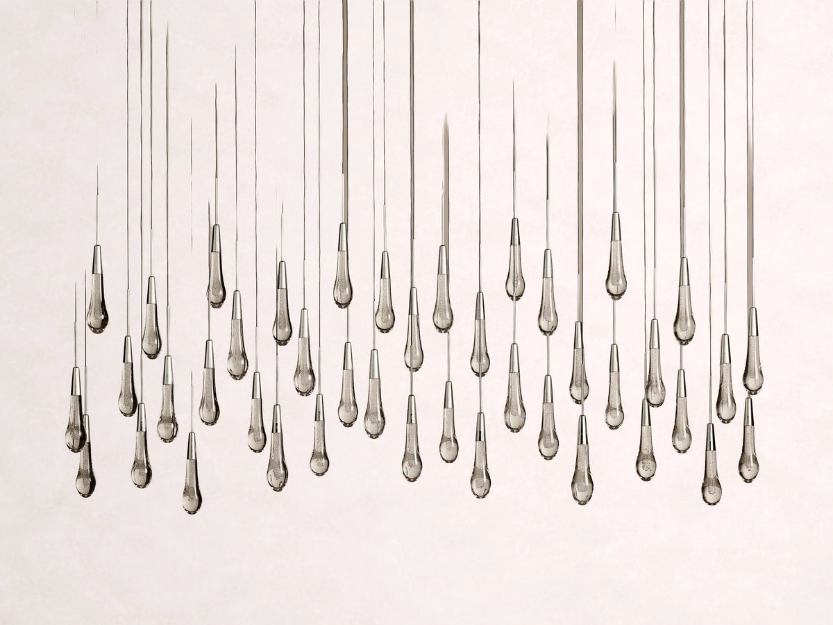 Soltaire Crystal Linear Chandelier 37-Inch50-Inch60-Inch70-Inch87-Inch120-Inchw
