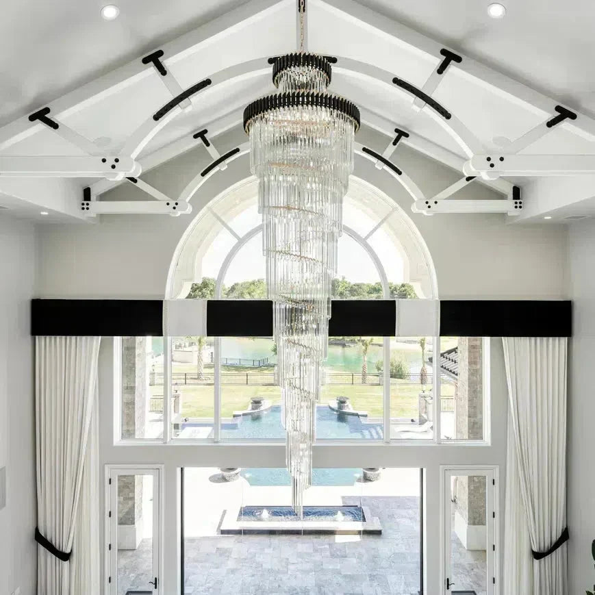 Cyrus Multiple Tier Crystal Chandelier