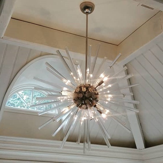Modern Dandelion Crystal Chandelier for Living Room / bedroom