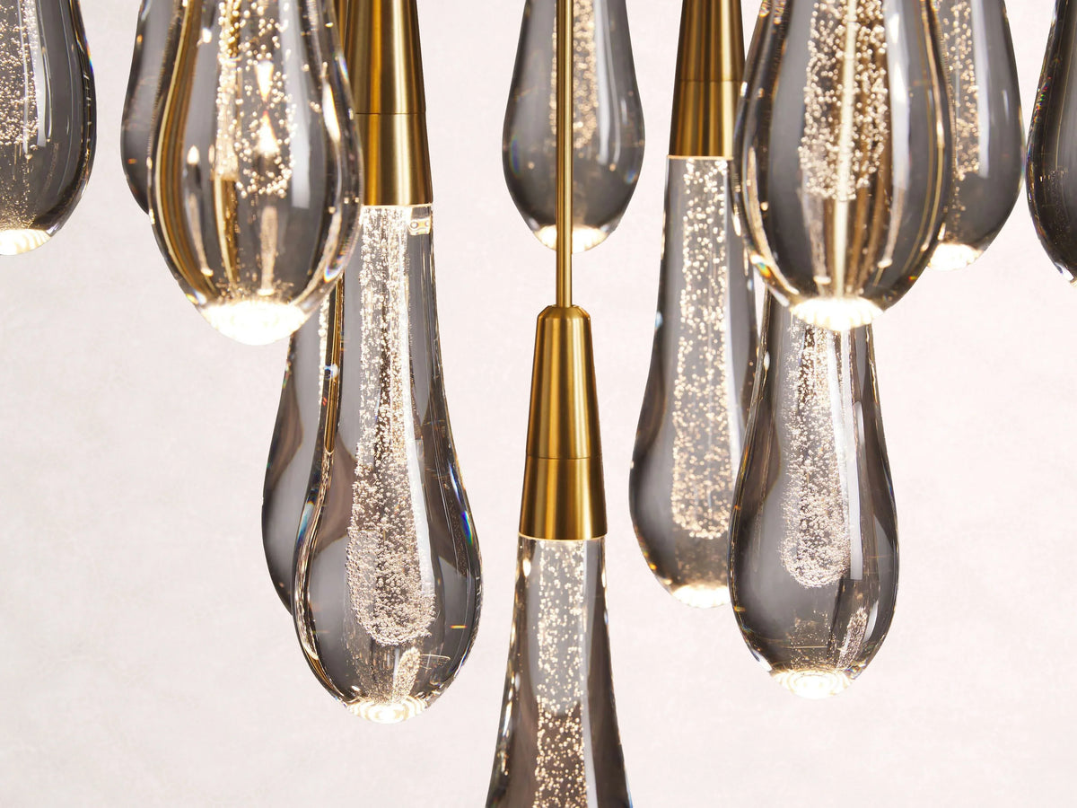 Soltaire Crystal Round Chandelier 17-Inch24-Inch36-Inch48-Inch58-Inch