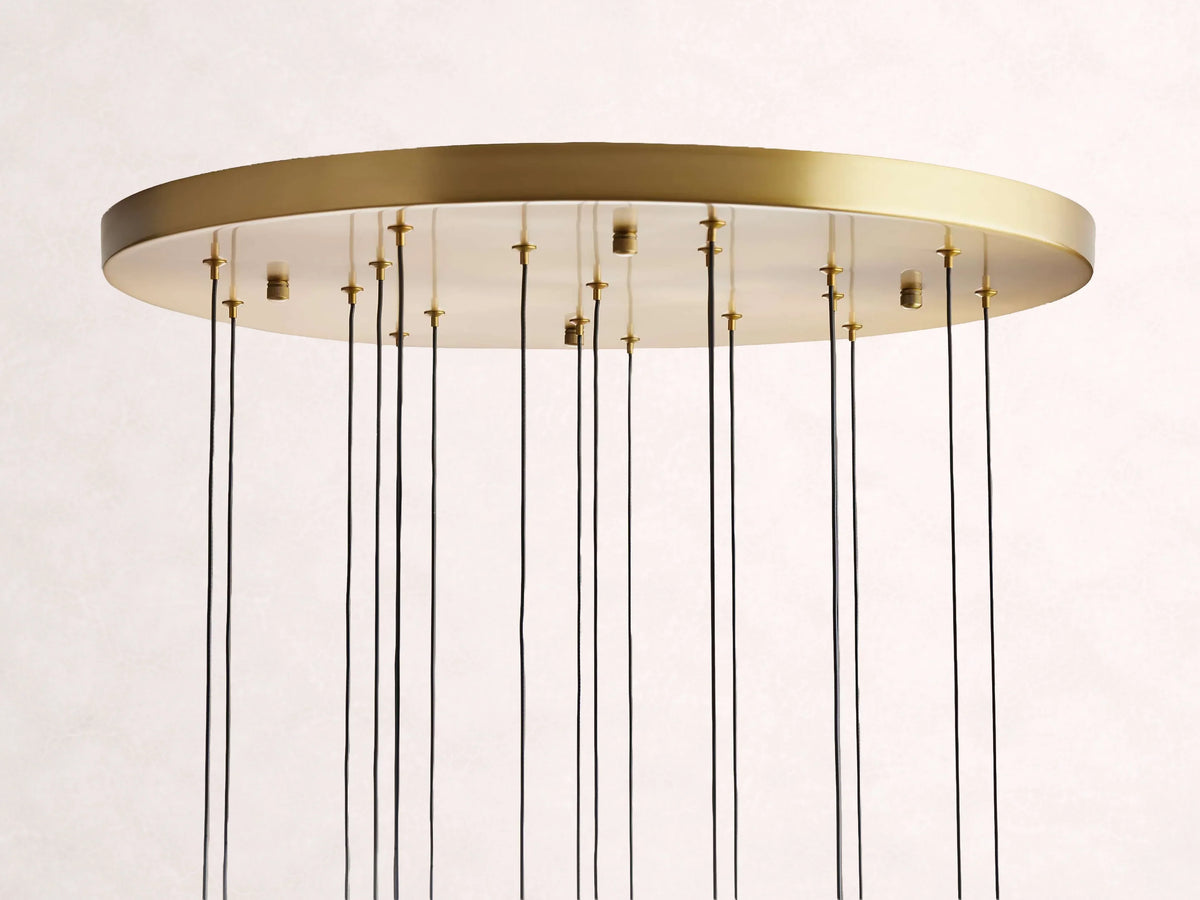 Soltaire Crystal Round Chandelier 17-Inch24-Inch36-Inch48-Inch58-Inch