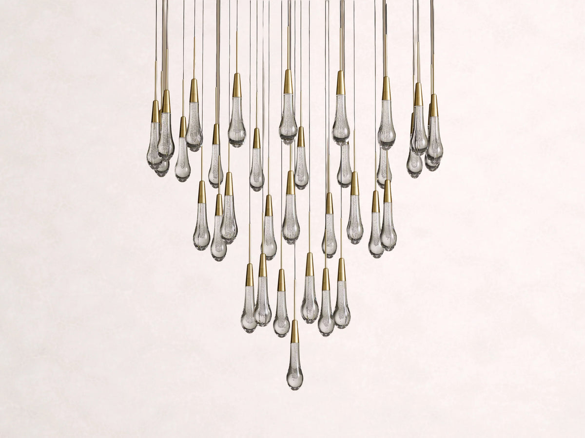 Soltaire Crystal Round Chandelier 17-Inch24-Inch36-Inch48-Inch58-Inch
