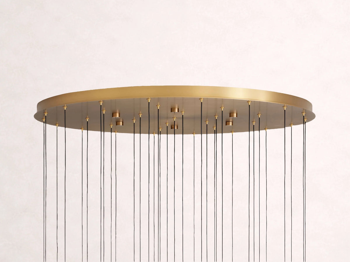 Soltaire Crystal Round Chandelier 17-Inch24-Inch36-Inch48-Inch58-Inch