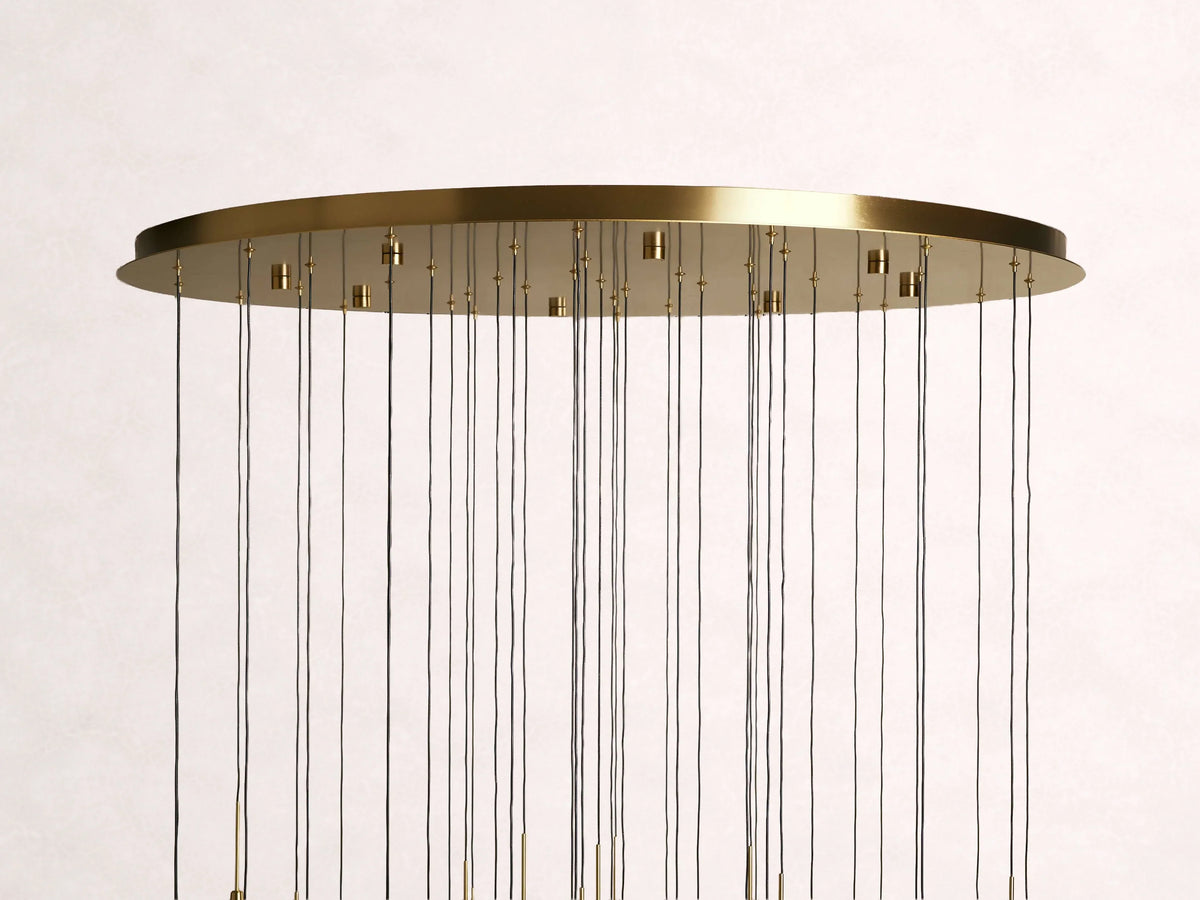 Soltaire Crystal Round Chandelier 17-Inch24-Inch36-Inch48-Inch58-Inch