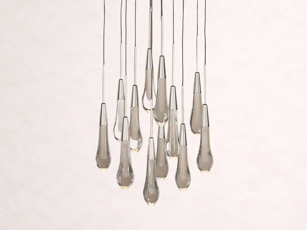 Soltaire Crystal Round Chandelier 17-Inch24-Inch36-Inch48-Inch58-Inch