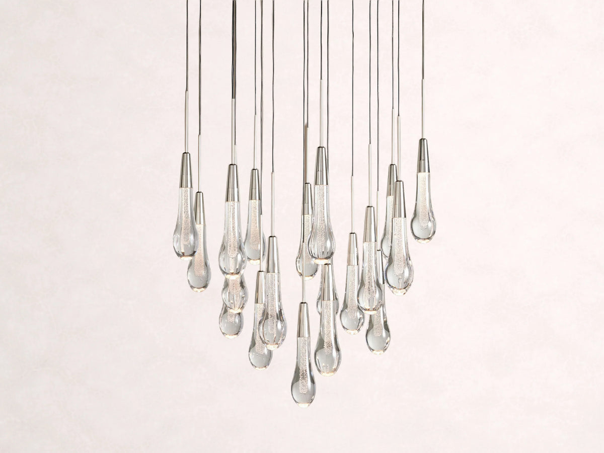 Soltaire Crystal Round Chandelier 17-Inch24-Inch36-Inch48-Inch58-Inch