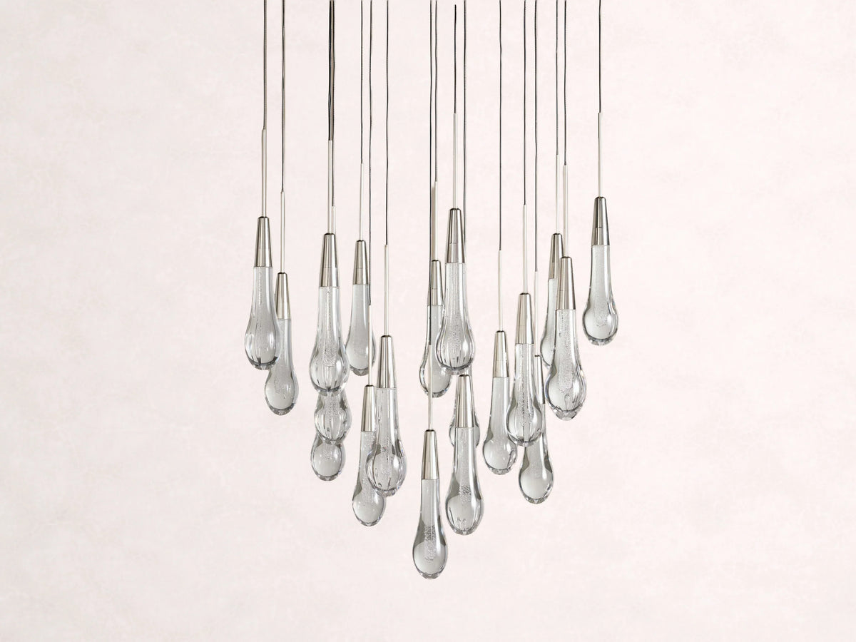Soltaire Crystal Round Chandelier 17-Inch24-Inch36-Inch48-Inch58-Inch