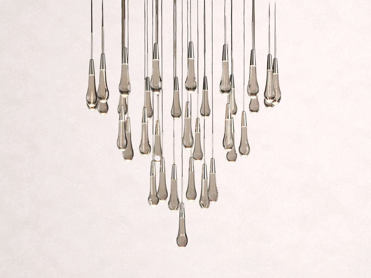 Soltaire Crystal Round Chandelier 17-Inch24-Inch36-Inch48-Inch58-Inch