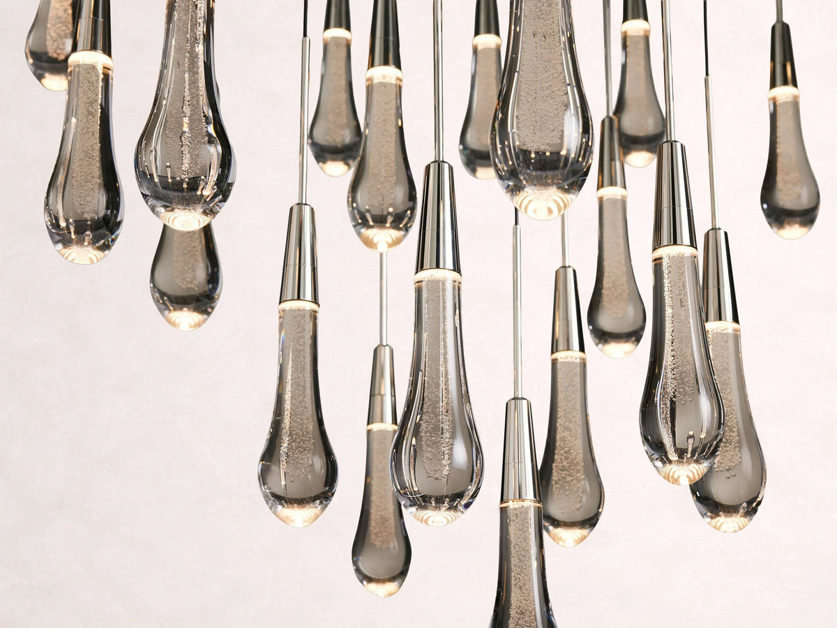 Soltaire Crystal Round Chandelier 17-Inch24-Inch36-Inch48-Inch58-Inch