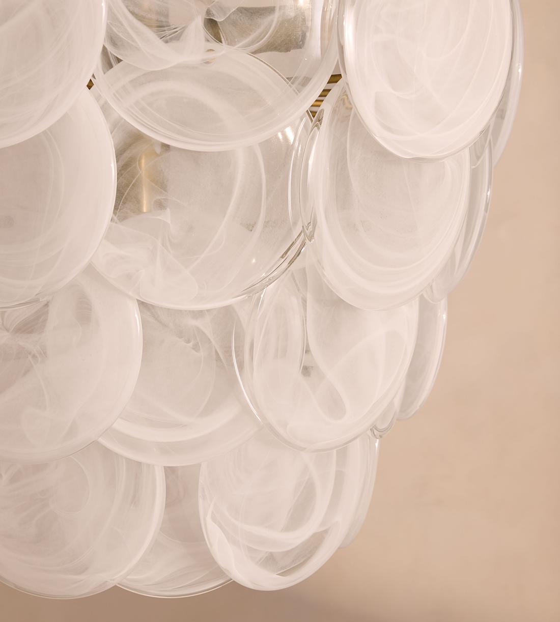 Elba Glass Chandelier 21.7-Inchw