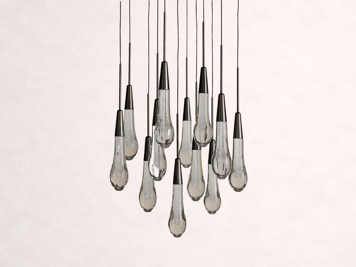 Soltaire Crystal Round Chandelier 17-Inch24-Inch36-Inch48-Inch58-Inch