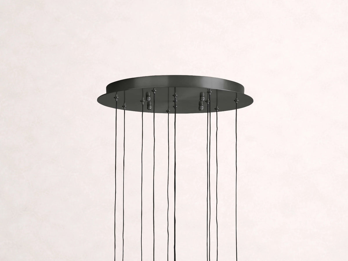 Soltaire Crystal Round Chandelier 17-Inch24-Inch36-Inch48-Inch58-Inch