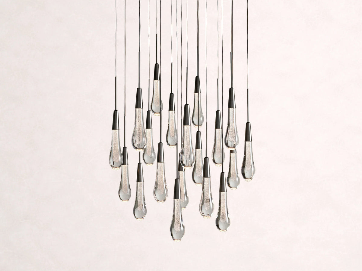 Soltaire Crystal Round Chandelier 17-Inch24-Inch36-Inch48-Inch58-Inch