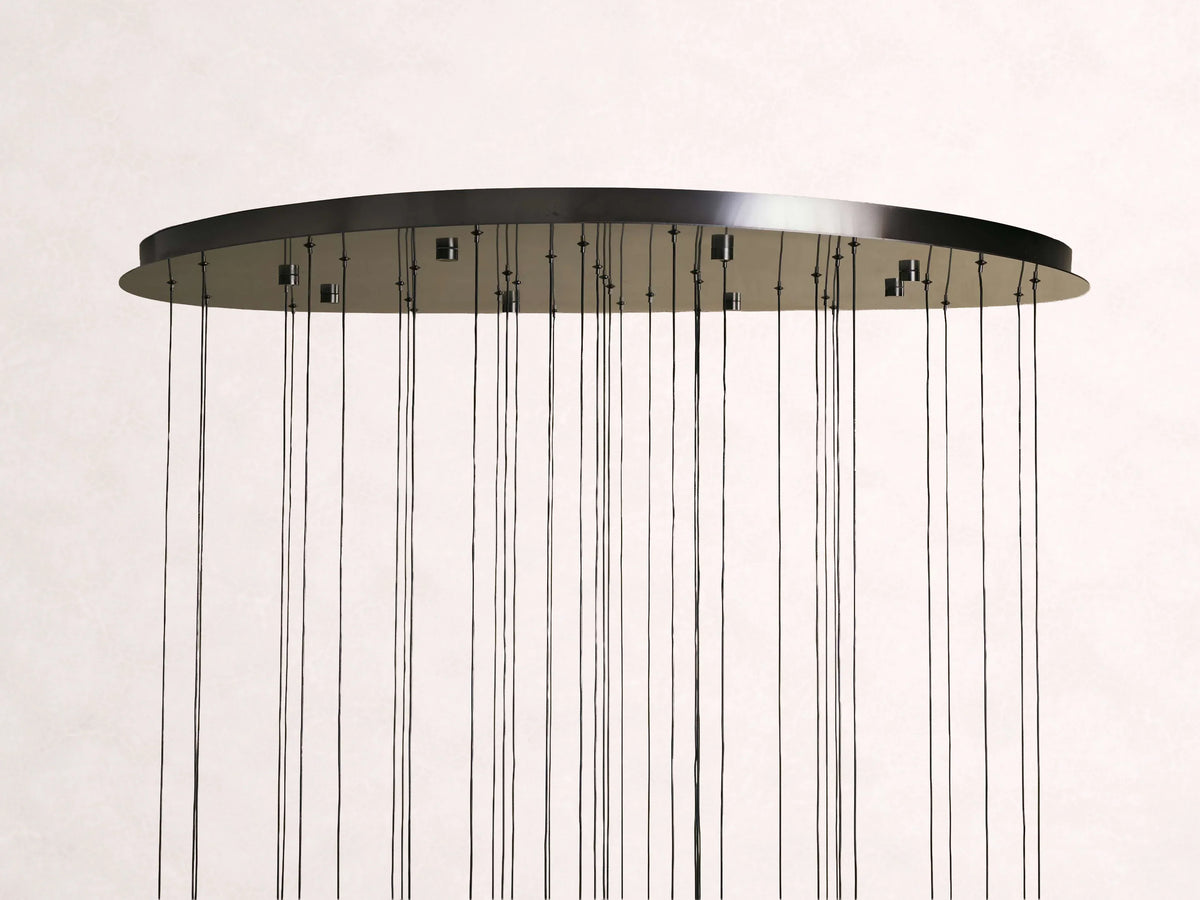Soltaire Crystal Round Chandelier 17-Inch24-Inch36-Inch48-Inch58-Inch