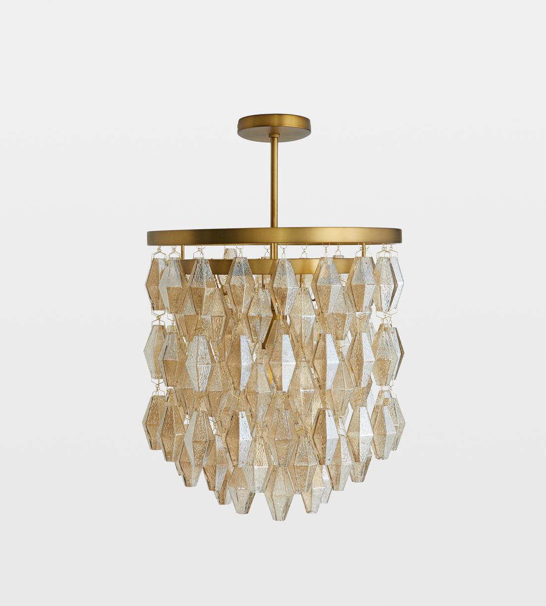 Lara Glass Chandelier