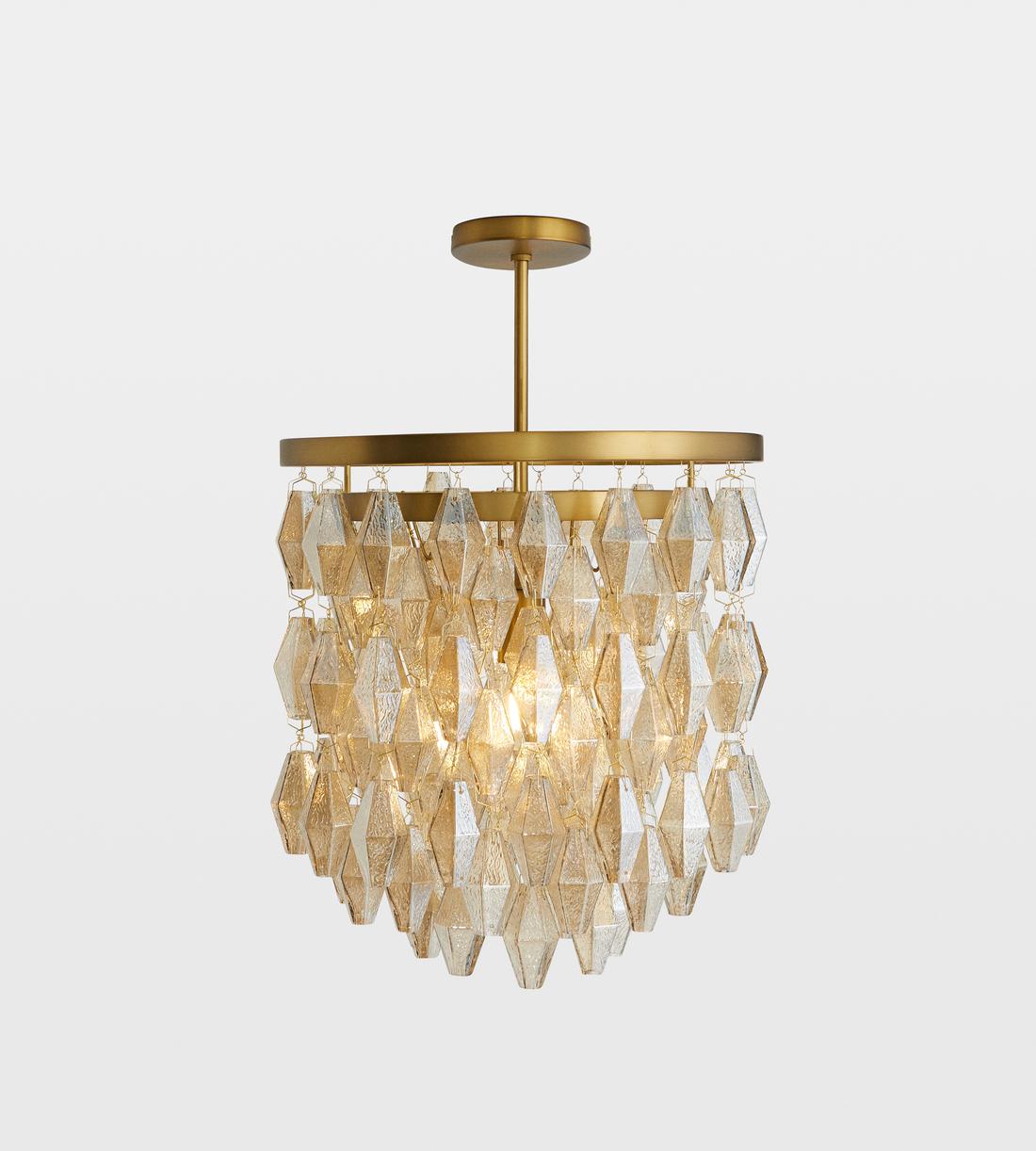 Lara Glass Chandelier