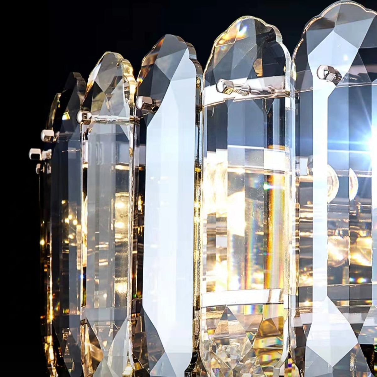Luxury Smoke Gray K9 Crystal Chandeliers for Dining Room / living Room