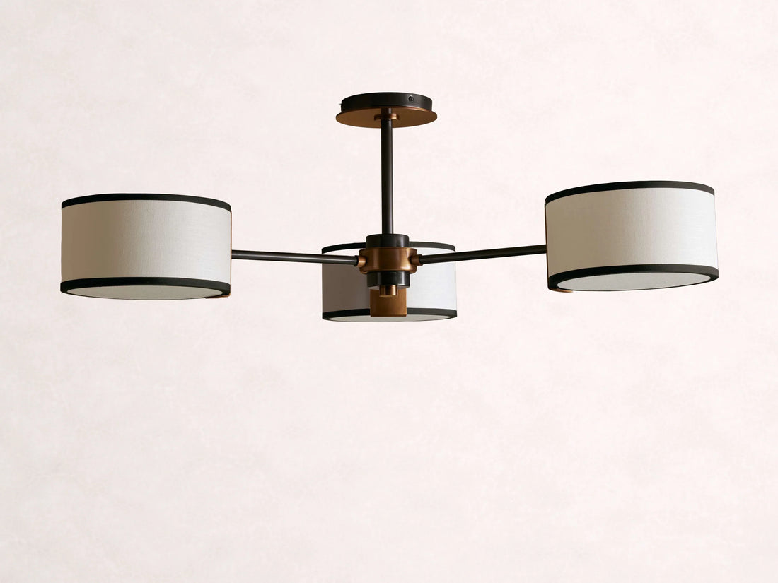 Daphne Fabric Flush Mount