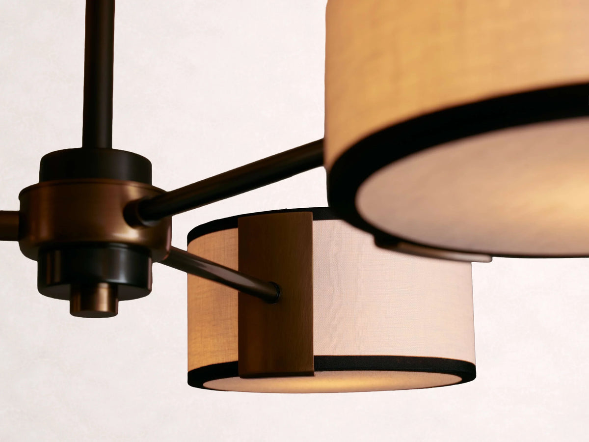 Daphne Fabric Flush Mount