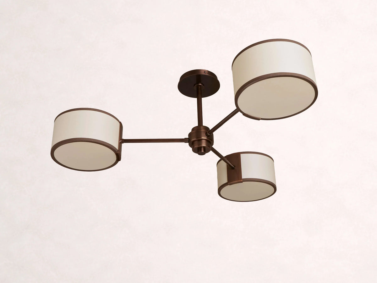 Daphne Fabric Flush Mount