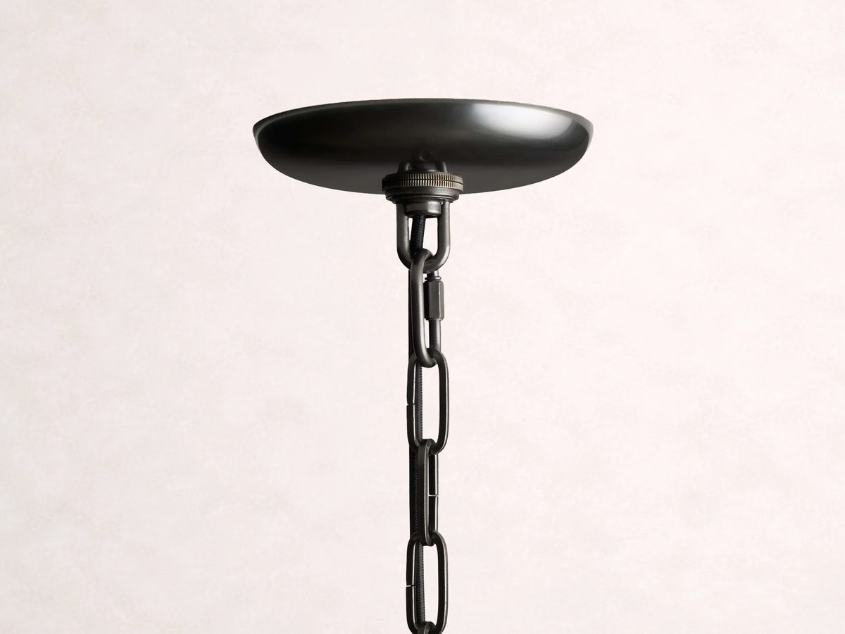 Ghiaccio Glass Round Chandelier