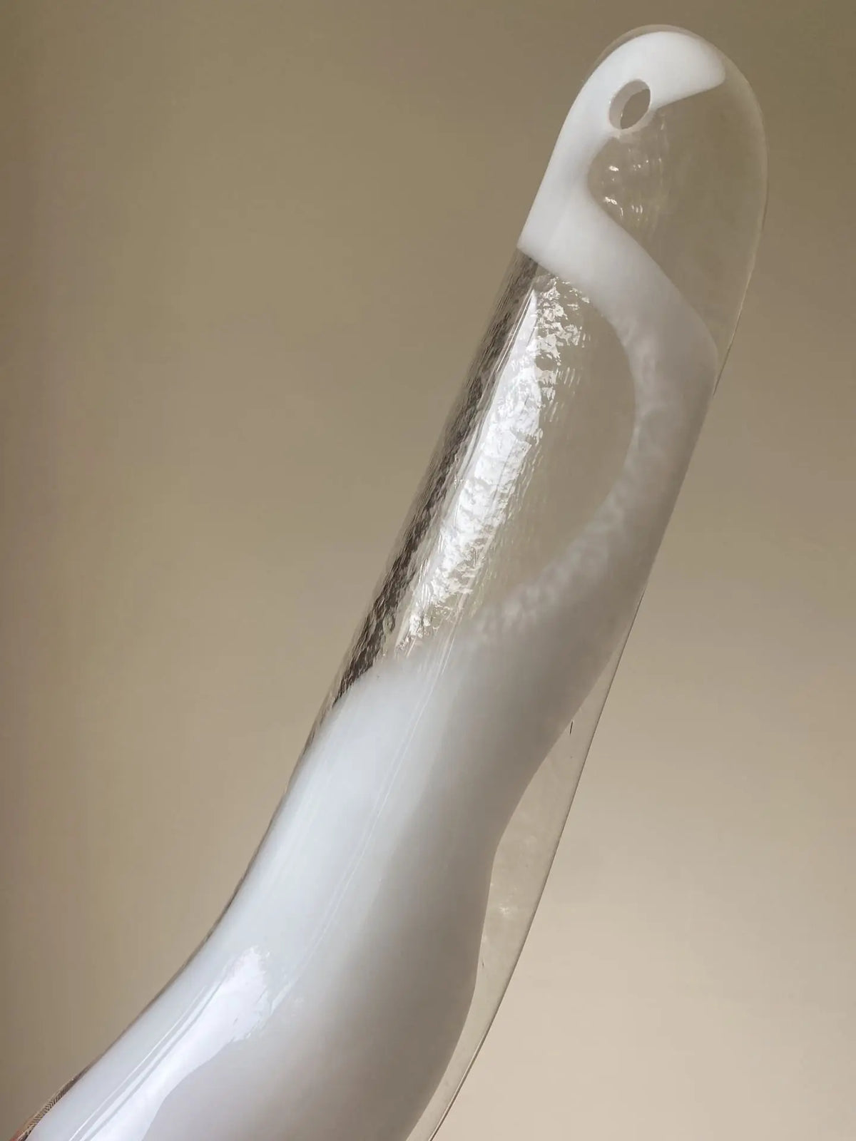 Murano Glass Chandelier – 75 Petals – Transparent