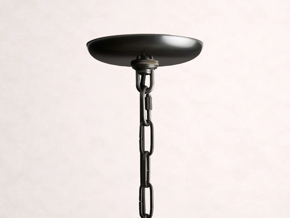 Ghiaccio Glass Round Chandelier