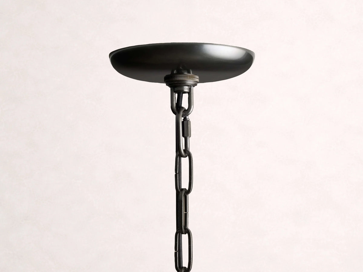 Ghiaccio Glass Round Chandelier