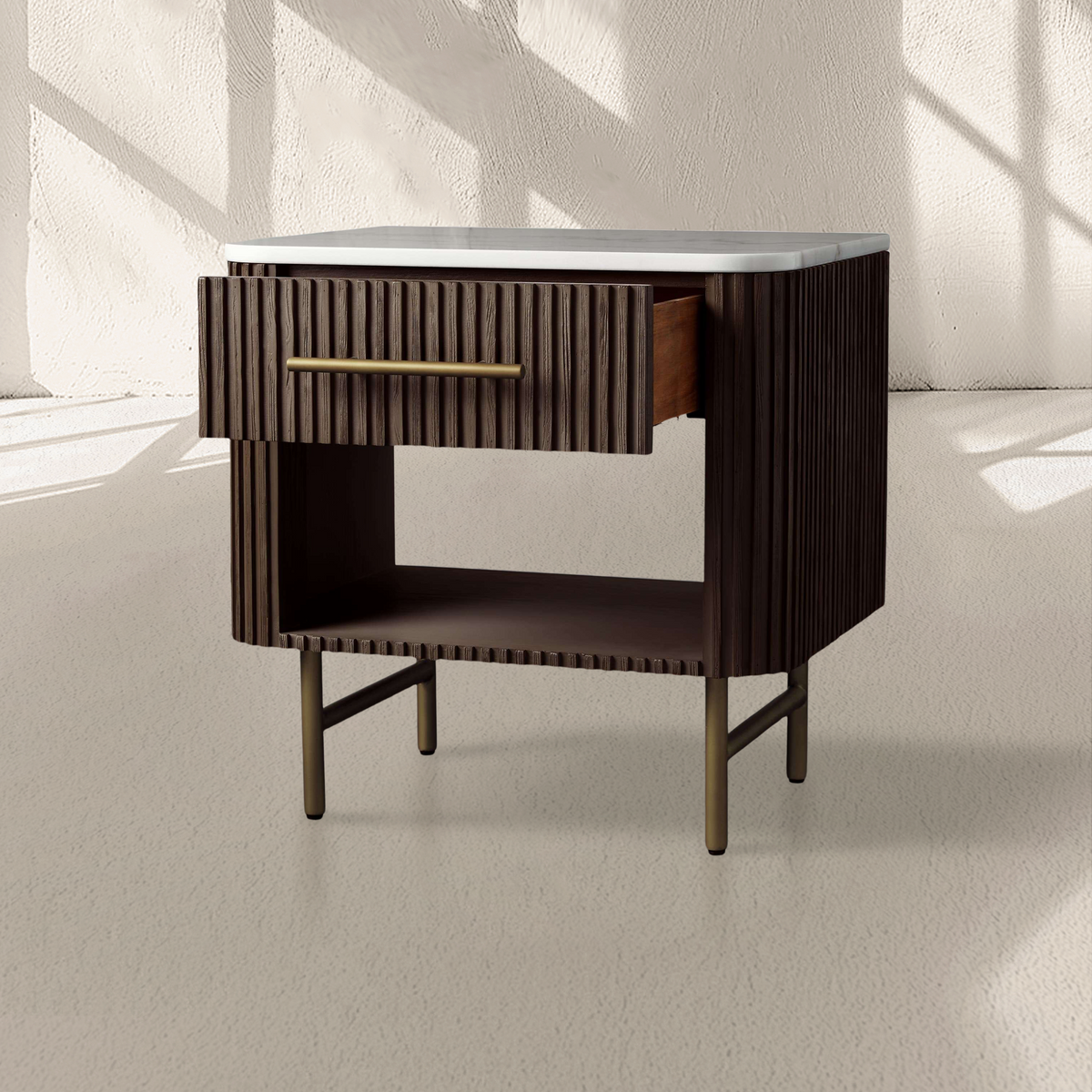 Finnley Open Nightstand
