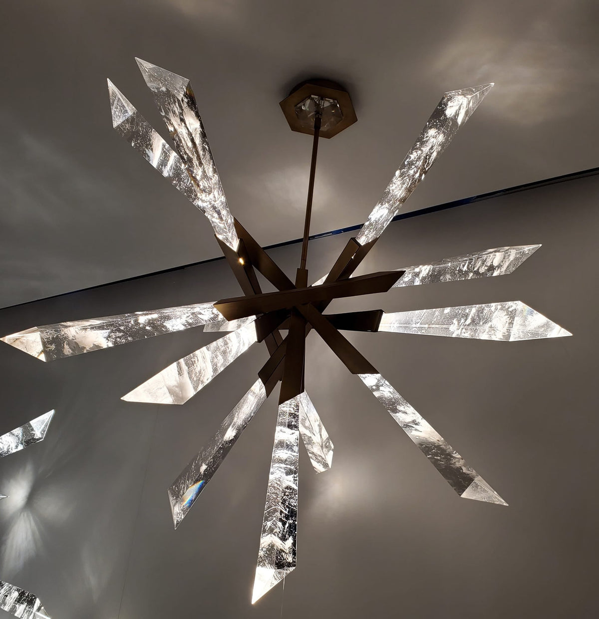 Luxury Sputnik Crystal Chandelier for Living Room / dining Room / bedroom