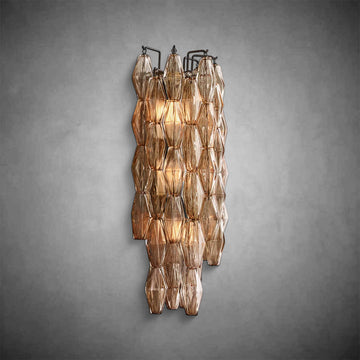 Chiaravalle Glass Grand Wall Sconce