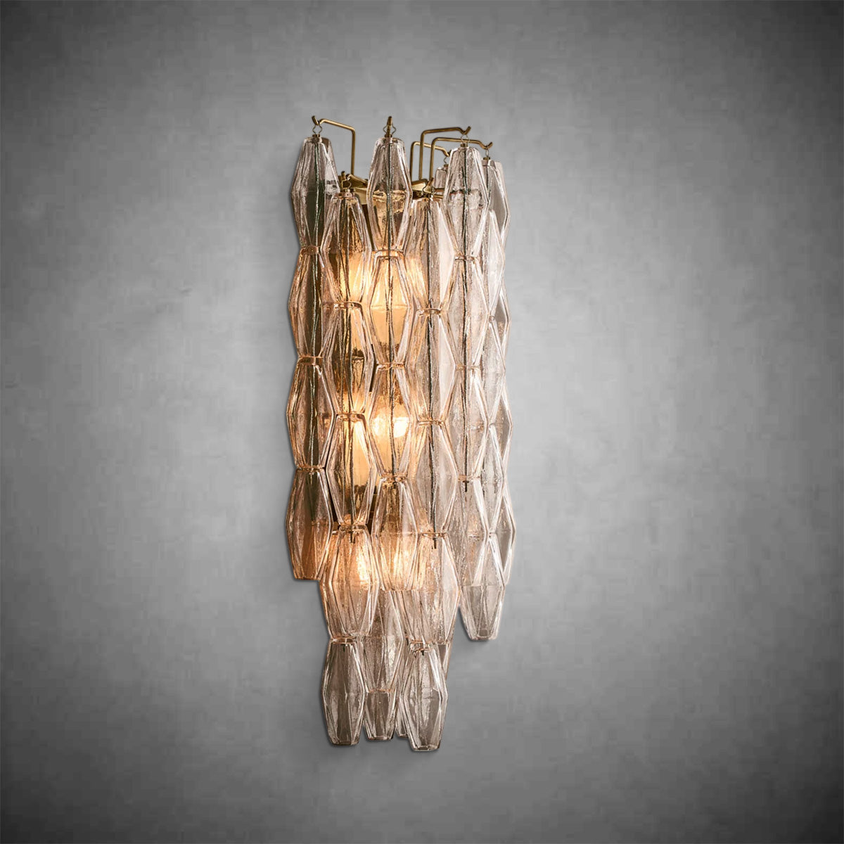 Chiaravalle Glass Grand Wall Sconce
