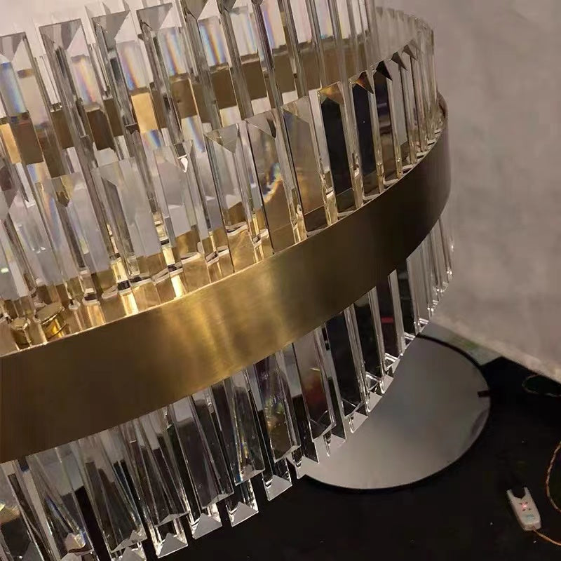 Modern Round Crystal Chandelier for Living Room / bedroom